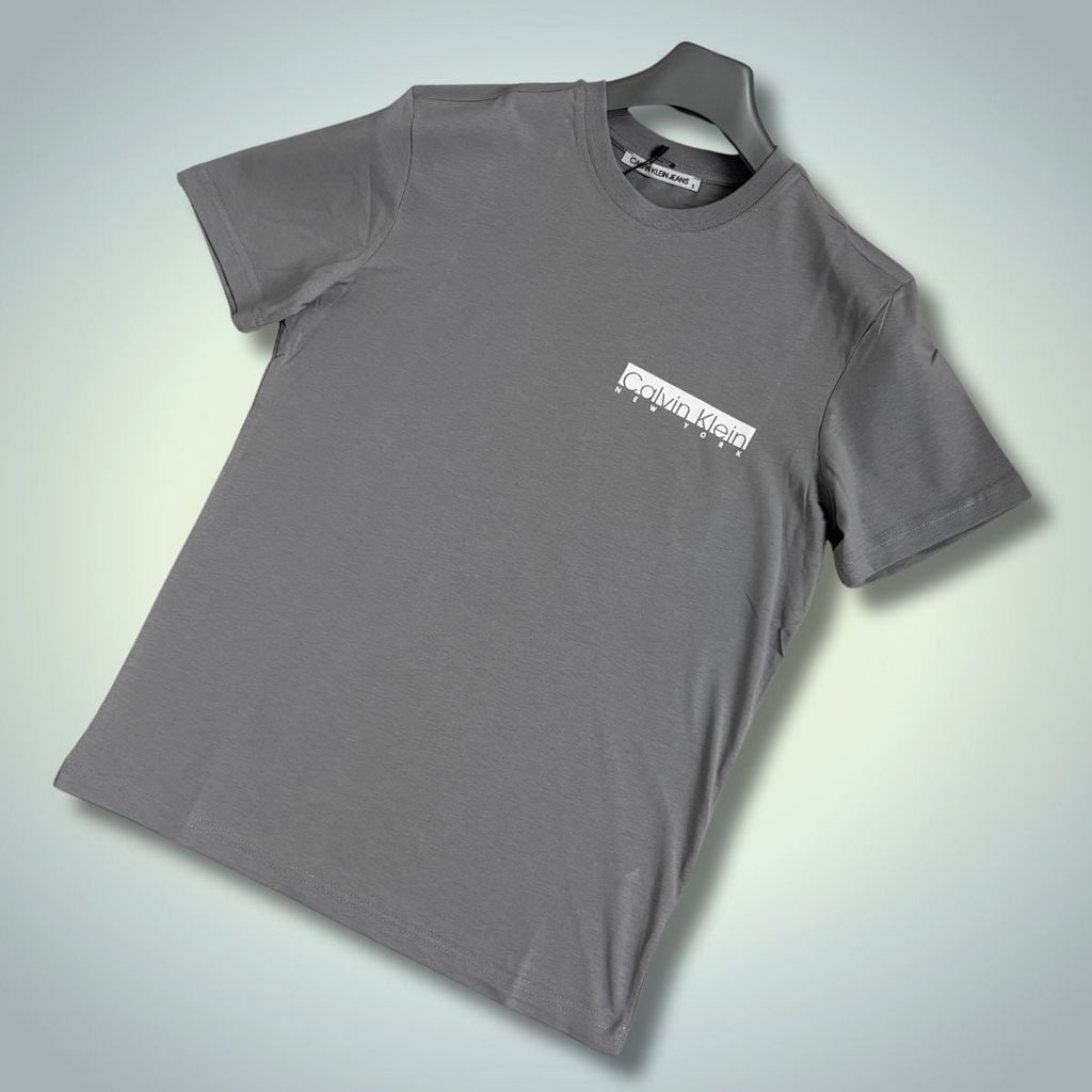 Calvin Klein férfi póló, New York, szürke. Prémium minőségű
