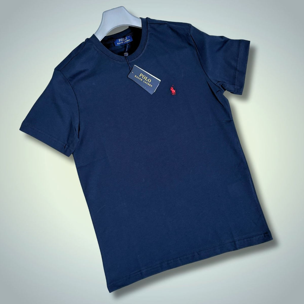 Ralph Lauren férfi póló, sötétkék. Prémium minőségű