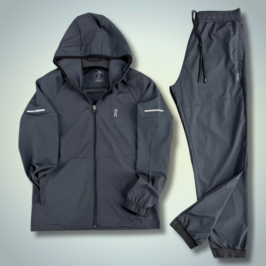 ON Férfi Woven Sportos Öltöny. Grafit