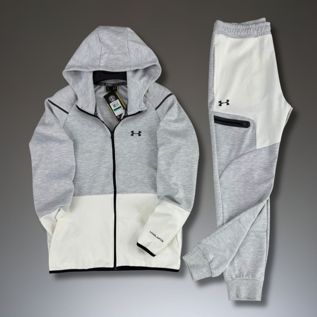 Under Armour Férfi Sportos Öltöny. Klasszikus Szürke-Fehér