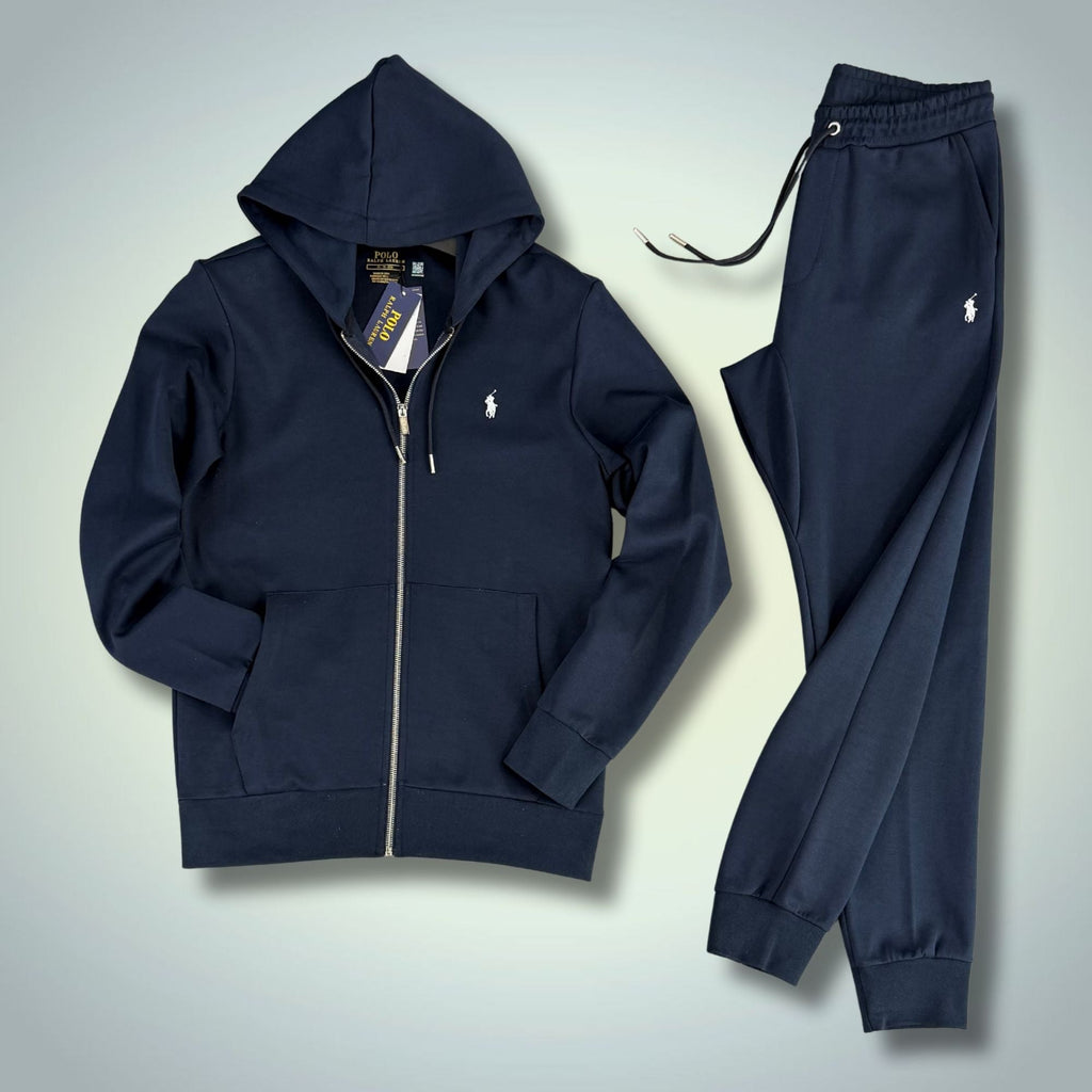 Ralph Lauren férfi tréningruha, sötétkék, prémium minőség