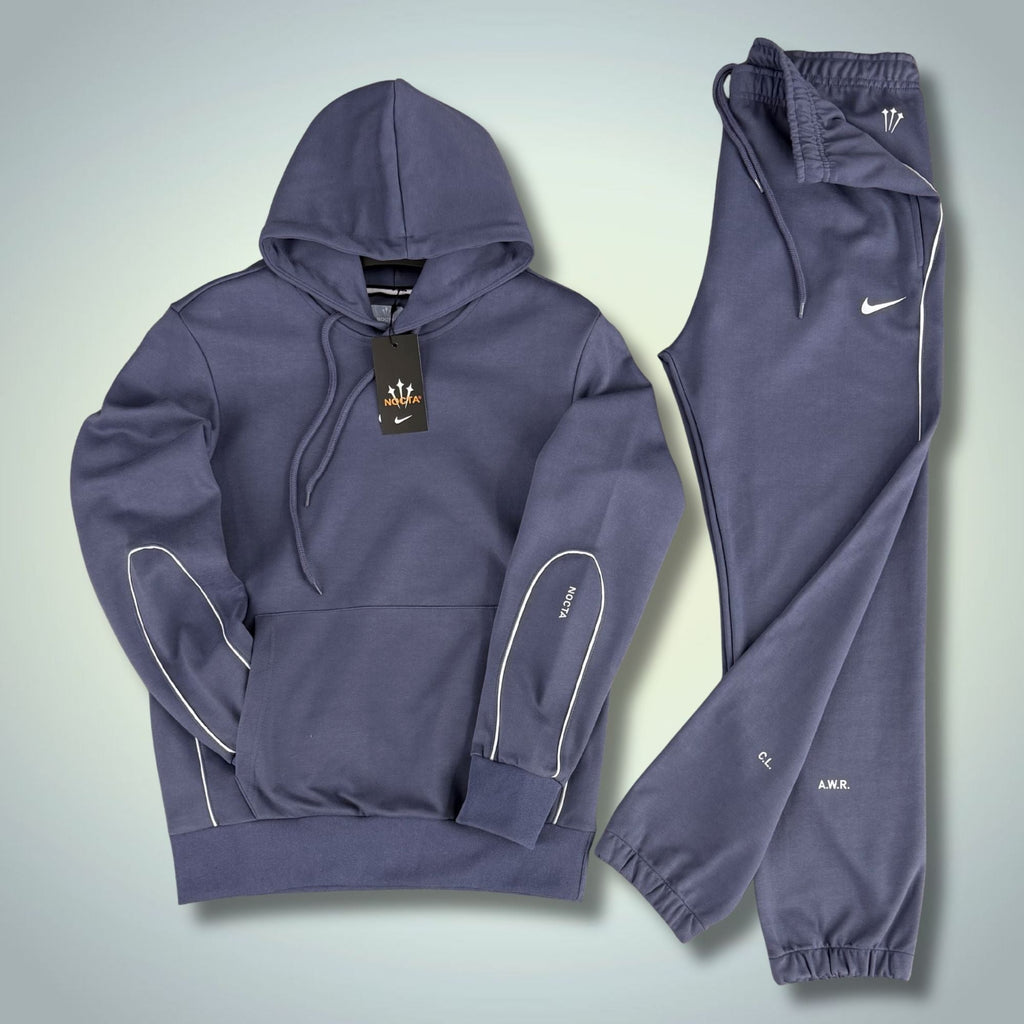 Nike Nocta férfi melegítő szett, pulóver, kék. Prémium minőség
