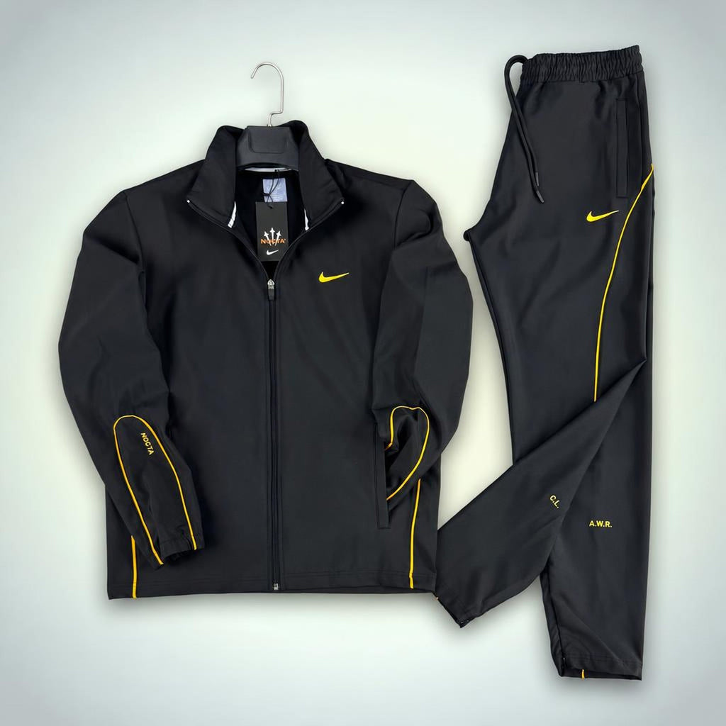 Nike Wooven Nocta férfi melegítő, fehér szürkével. Prémium minőség