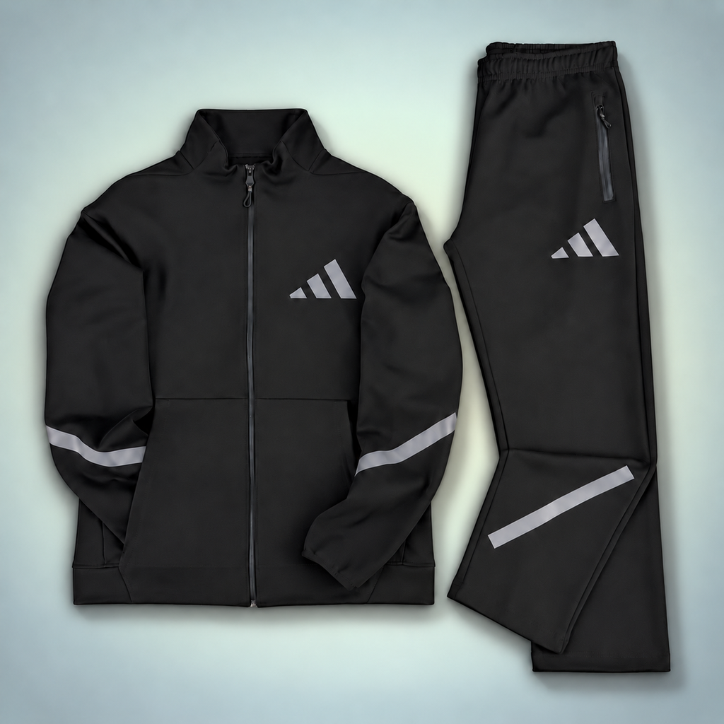 Adidas férfi melegítő szett Z.N.E., fekete. Prémium minőség