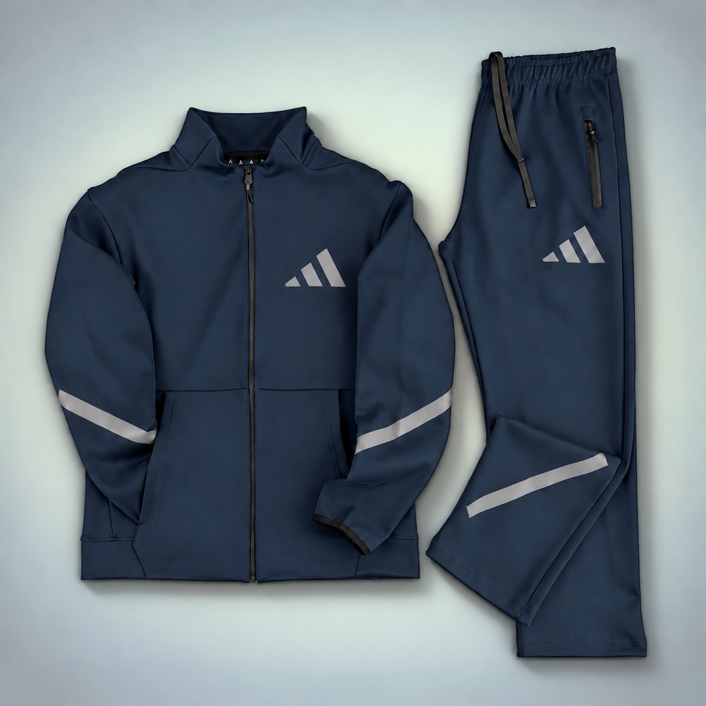 Adidas férfi melegítő szett Z.N.E., sötétkék. Prémium minőség