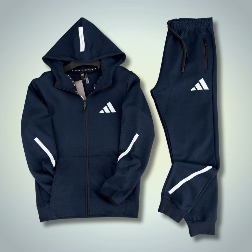 Adidas férfi tréningruha, 2025, sötétkék. Prémium minőség
