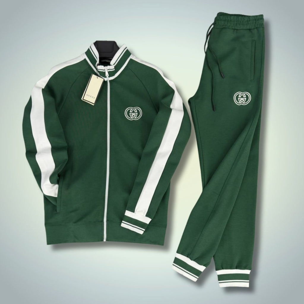 Gucci férfi melegítő 2025, zöld. Prémium minőség