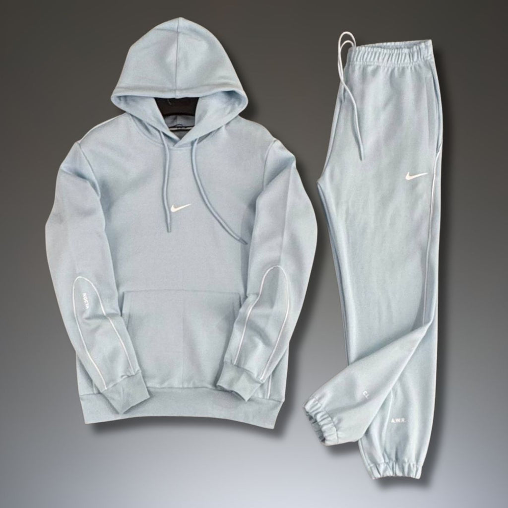 Nike Nocta férfi melegítő kapucnis felsővel, világoskék. Prémium minőség