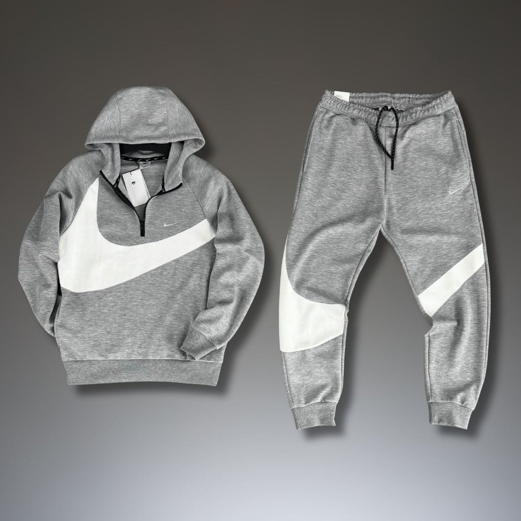 Nike férfi melegítő nagy logóval, klasszikus szürke. Prémium minőség