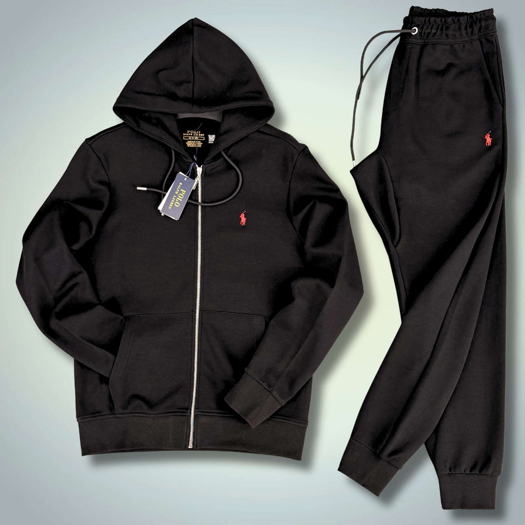 Ralph Lauren férfi melegítő, fekete. Prémium minőség