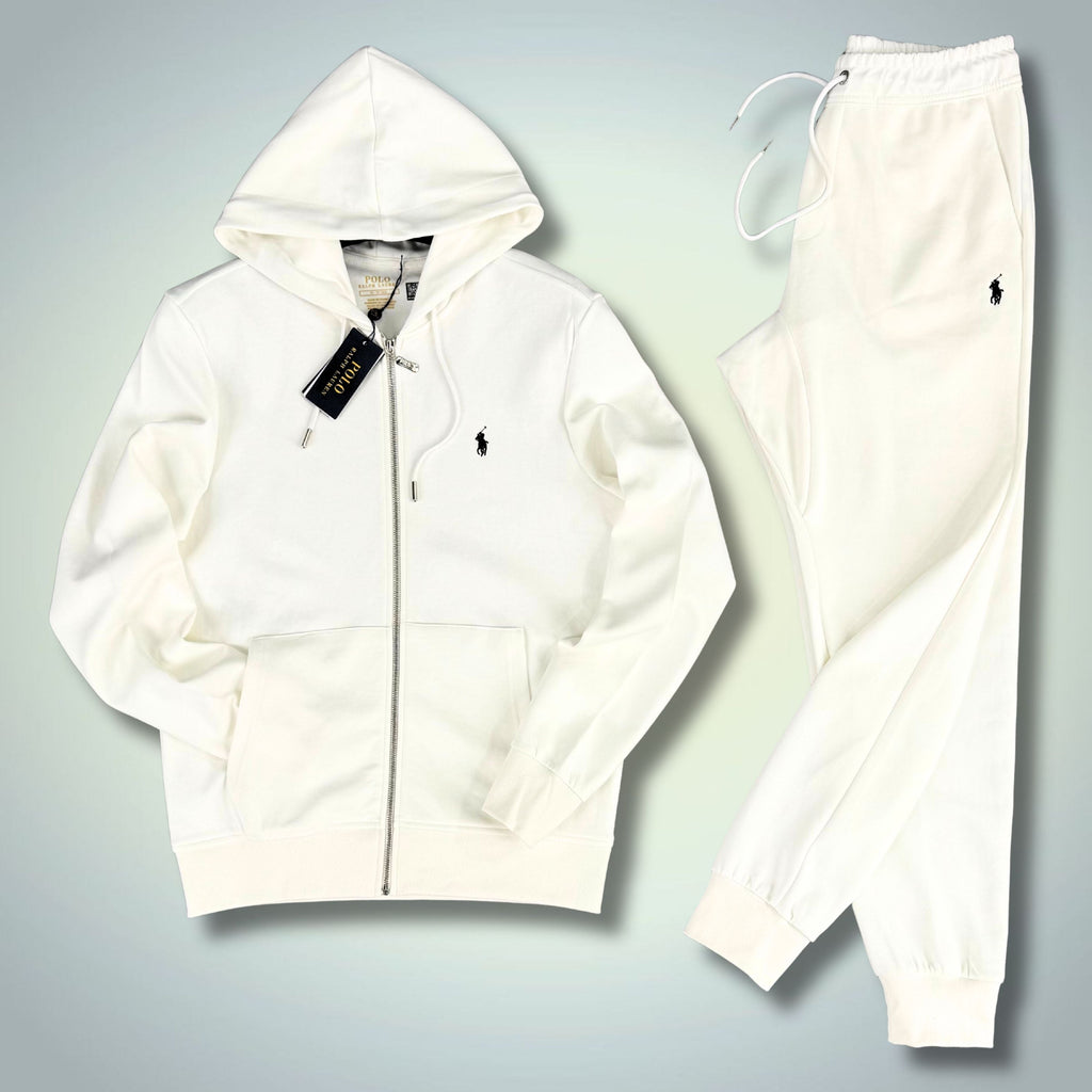 Ralph Lauren férfi melegítő, fehér. Prémium minőség