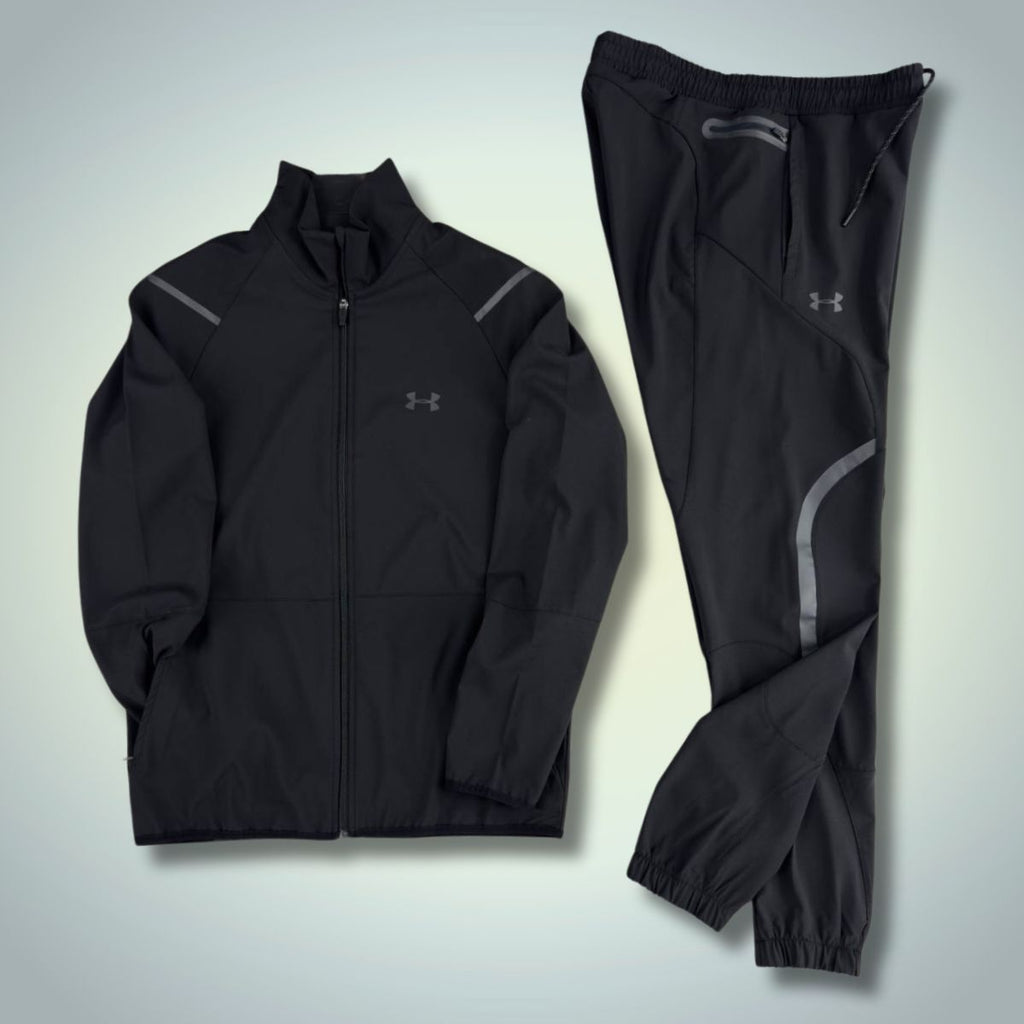 Under Armour férfi melegítő, fényvisszaverős, fekete. Prémium minőség