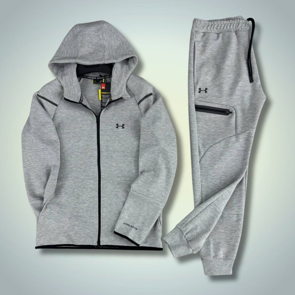 Under Armour férfi melegítő, fényvisszaverős, klasszikus szürke. Prémium minőség