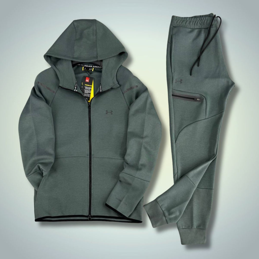 Under Armour férfi melegítő, fényvisszaverős, zsályazöld. Prémium minőség