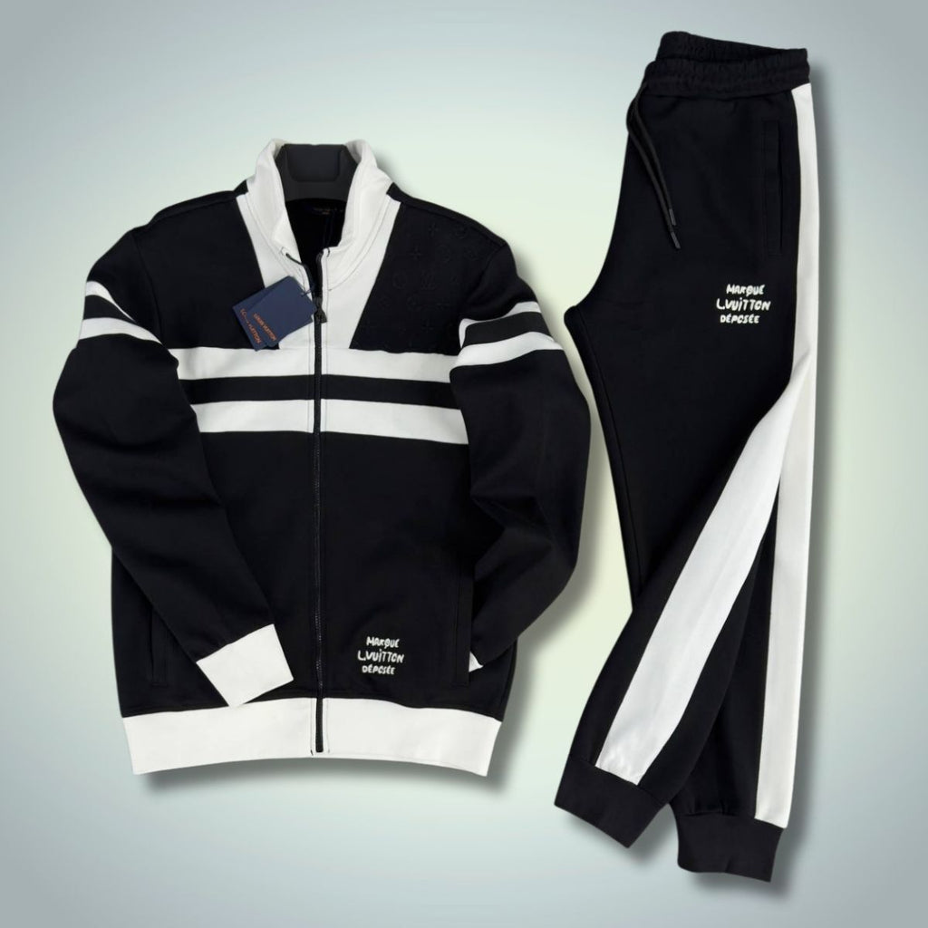 Louis Vuitton férfi melegítő, fekete. Prémium minőség