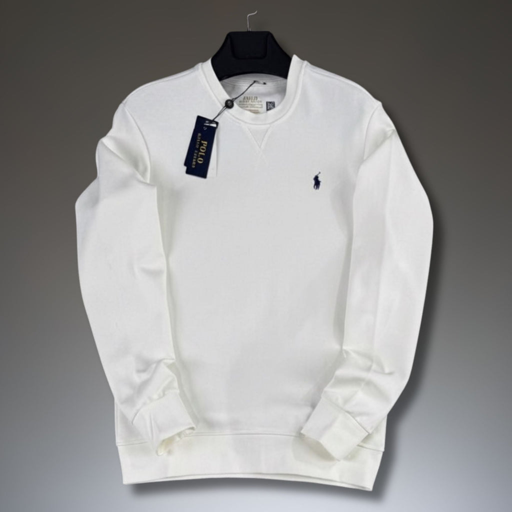 Férfi pulóver Ralph Lauren, fehér. Prémium minőség