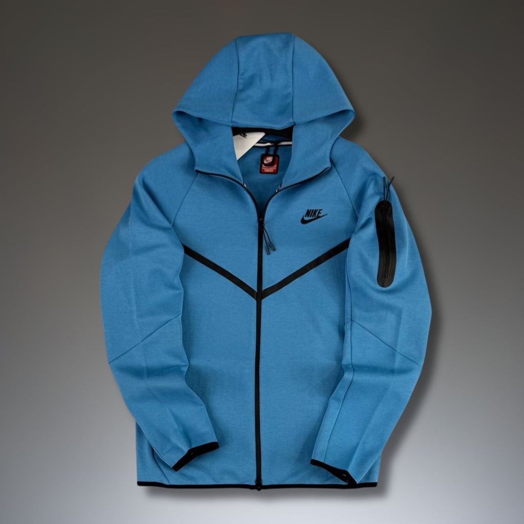 Nike Tech Fleece férfi pulóver, kék. 2024-es modell. Prémium minőség
