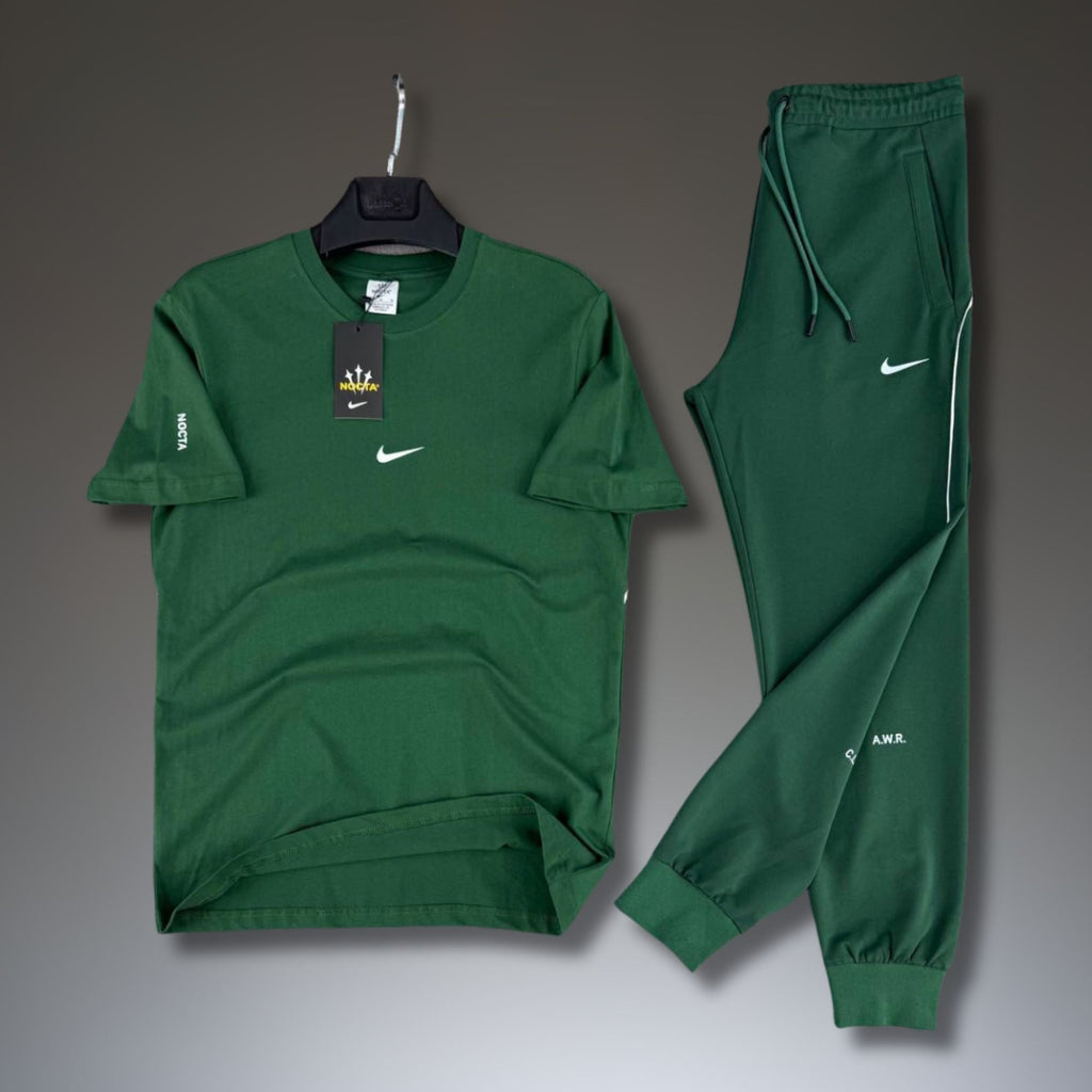 Nike Nocta férfi nyári szabadidőruha, zöld. Prémium minőség