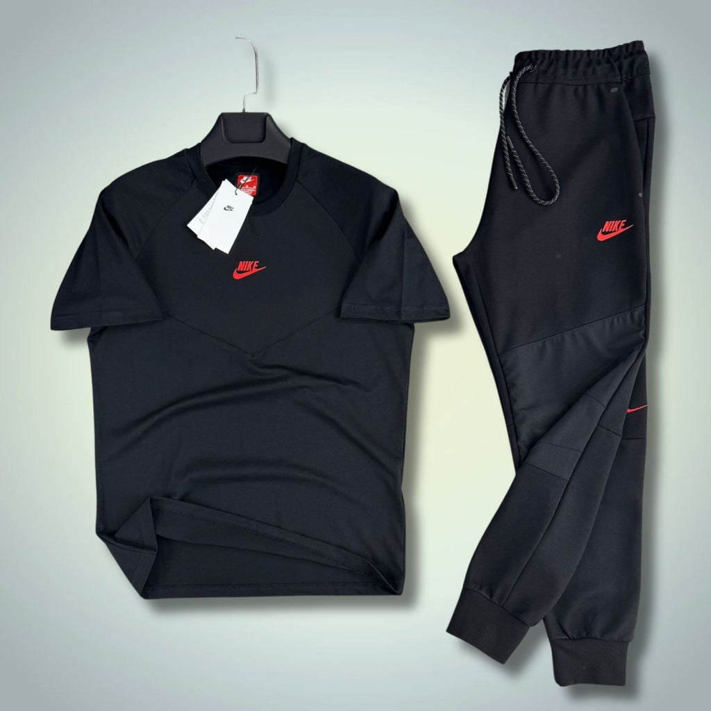 Nike Tech Fleece férfi nyári szabadidőruha, fekete. 2026. Prémium minőség
