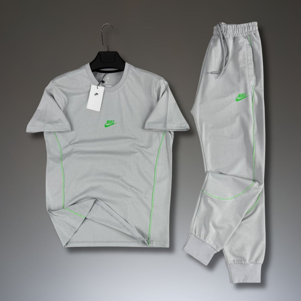 Nike férfi nyári melegítő szett, szürke. Prémium minőség