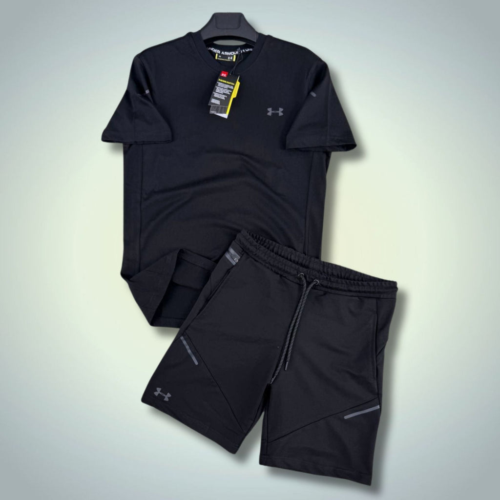 Under Armour férfi rövid sportos szett, fekete. Prémium minőség