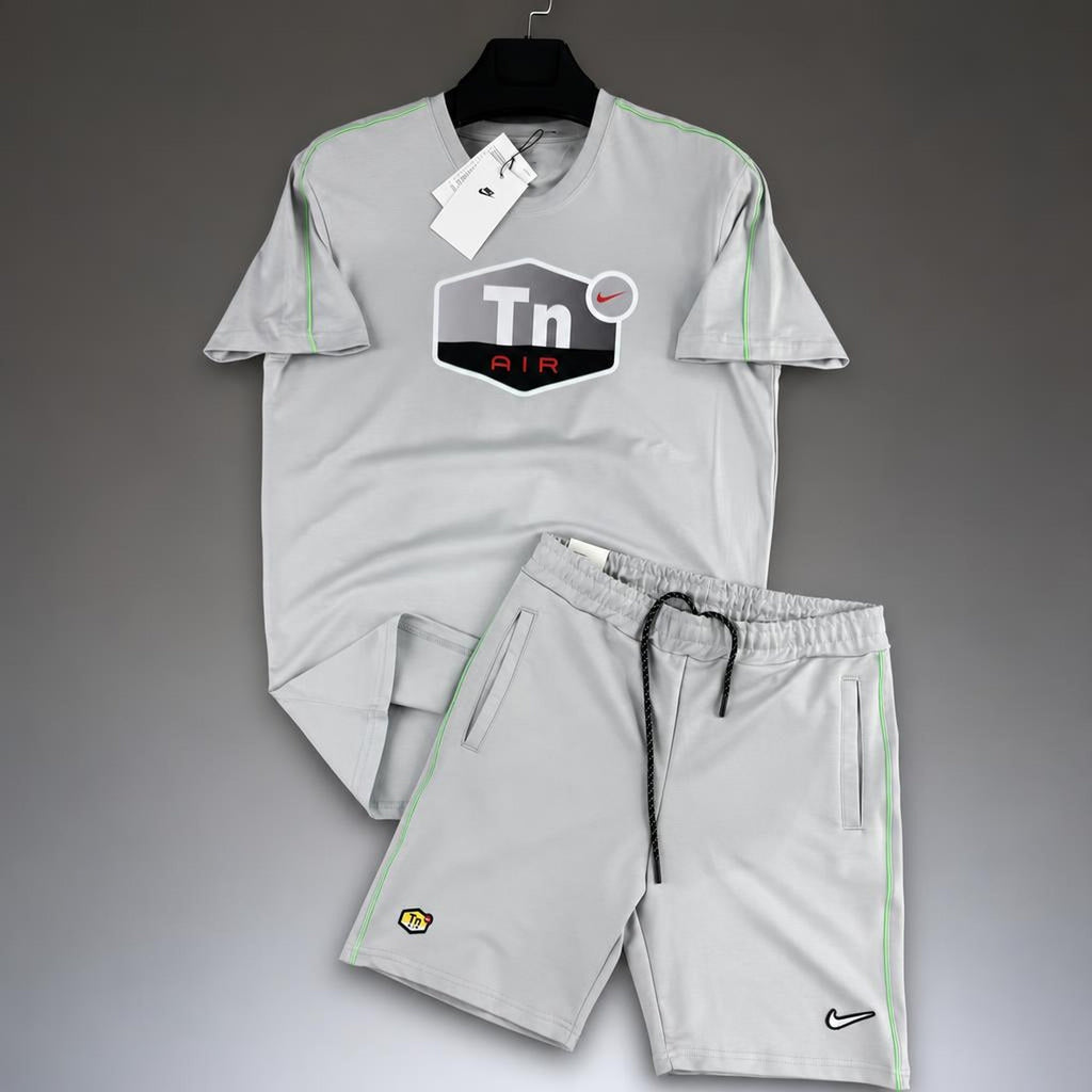 Nike TN Big Logo férfi rövid melegítő szett, szürke. Prémium minőség