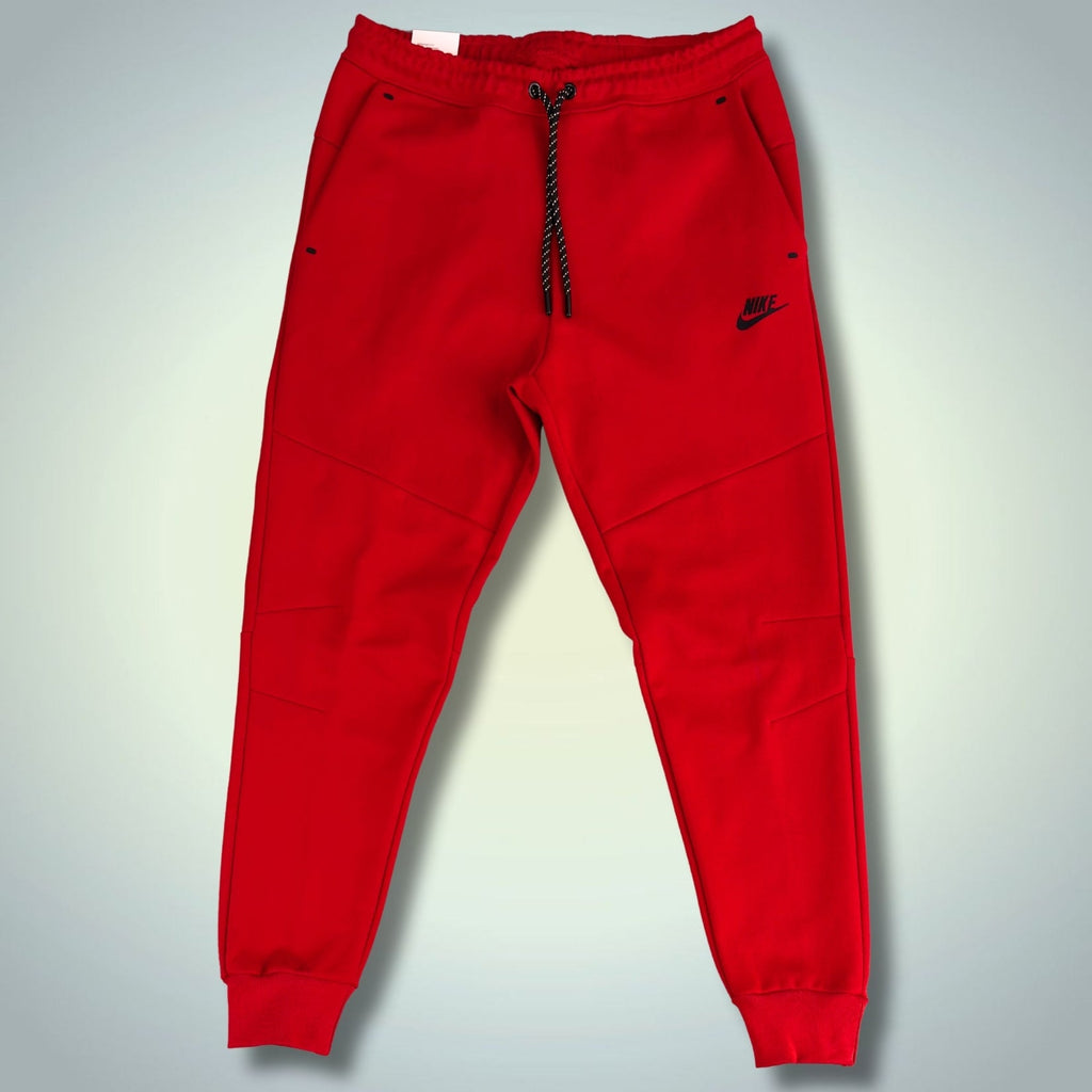Nike férfi Tech Fleece melegítőnadrág, piros. Prémium minőség
