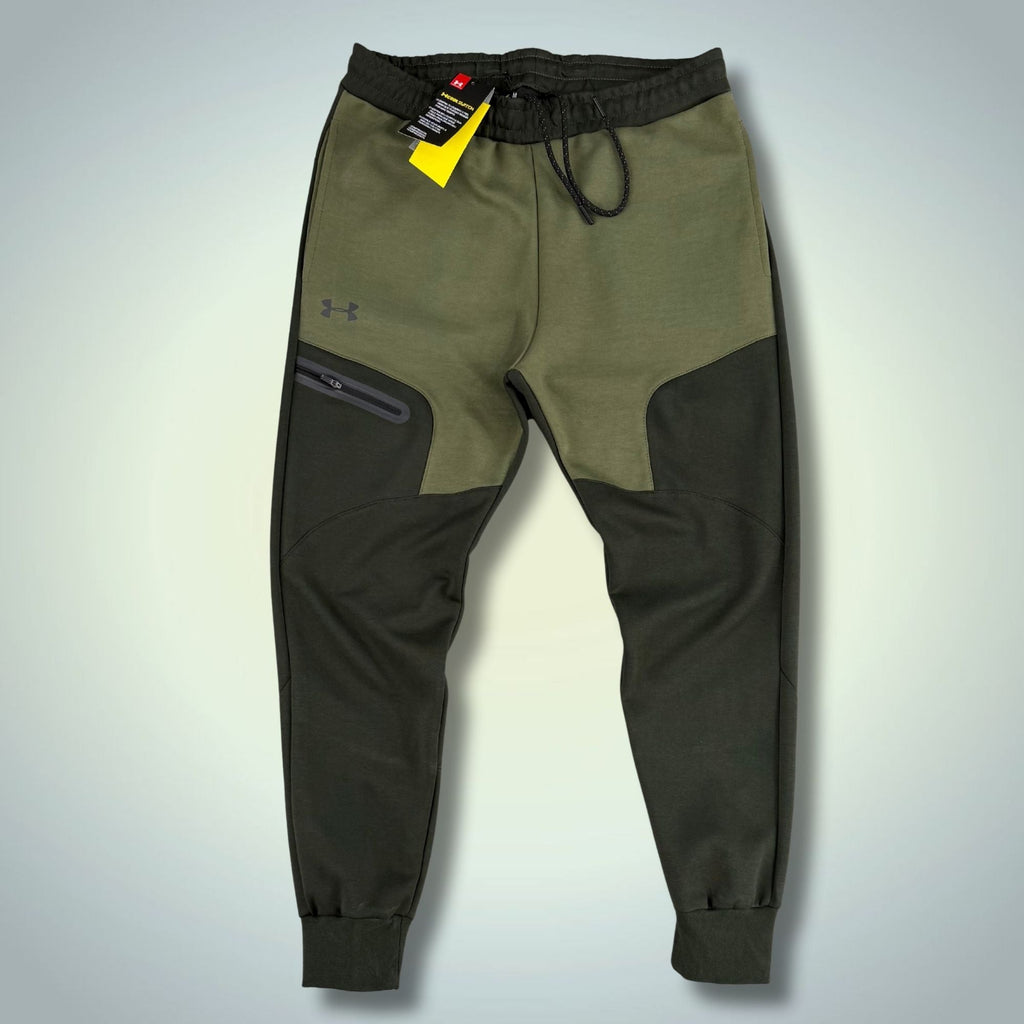 Under Armour férfi melegítőnadrág, sötétzöld-olíva. Prémium minőség