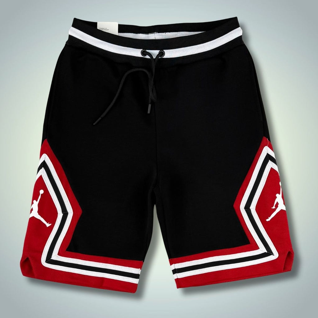 Air Jordan férfi rövidnadrág, fekete - piros. Prémium minőség