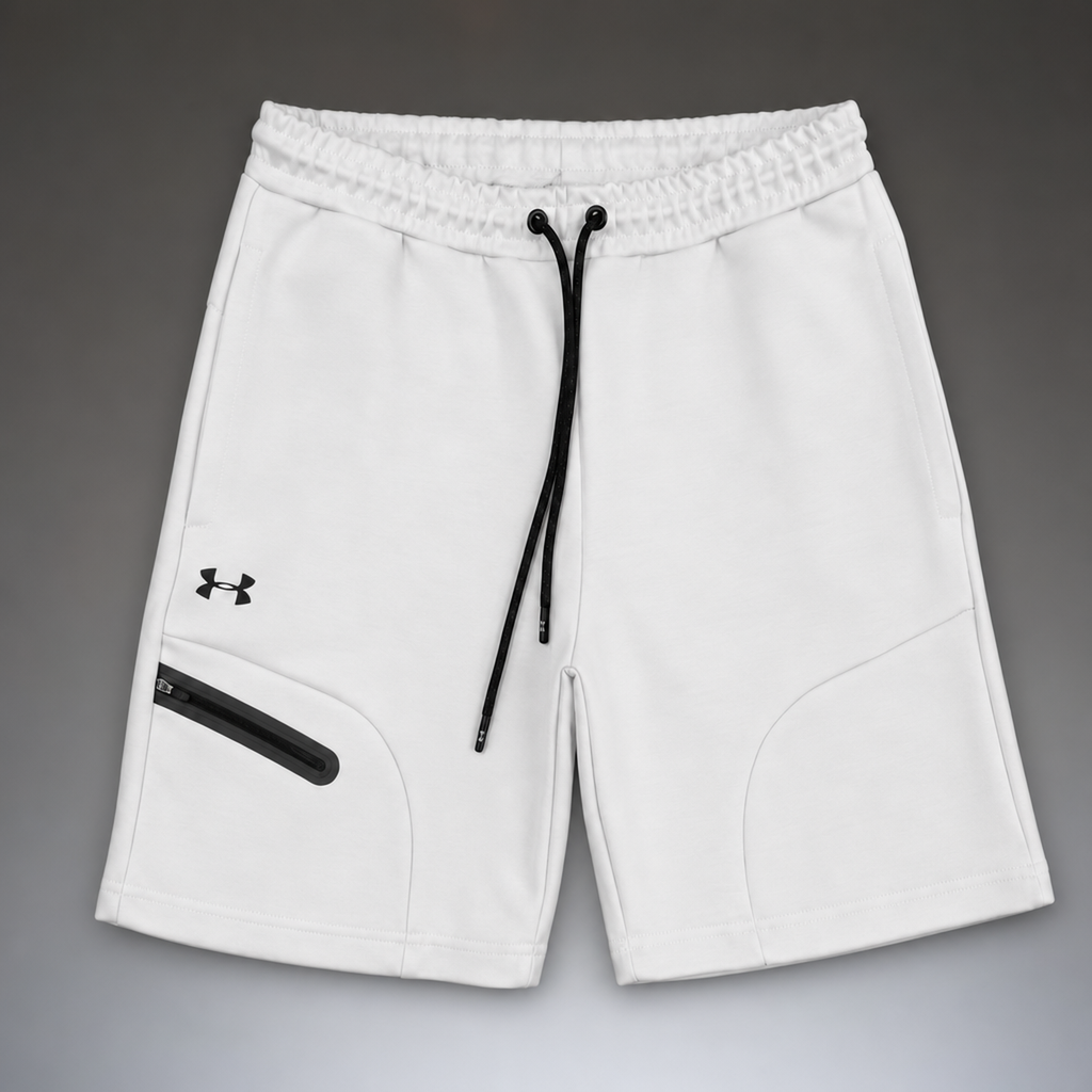 Under Armour Fleece férfi sport rövidnadrág, világosszürke. Prémium minőség
