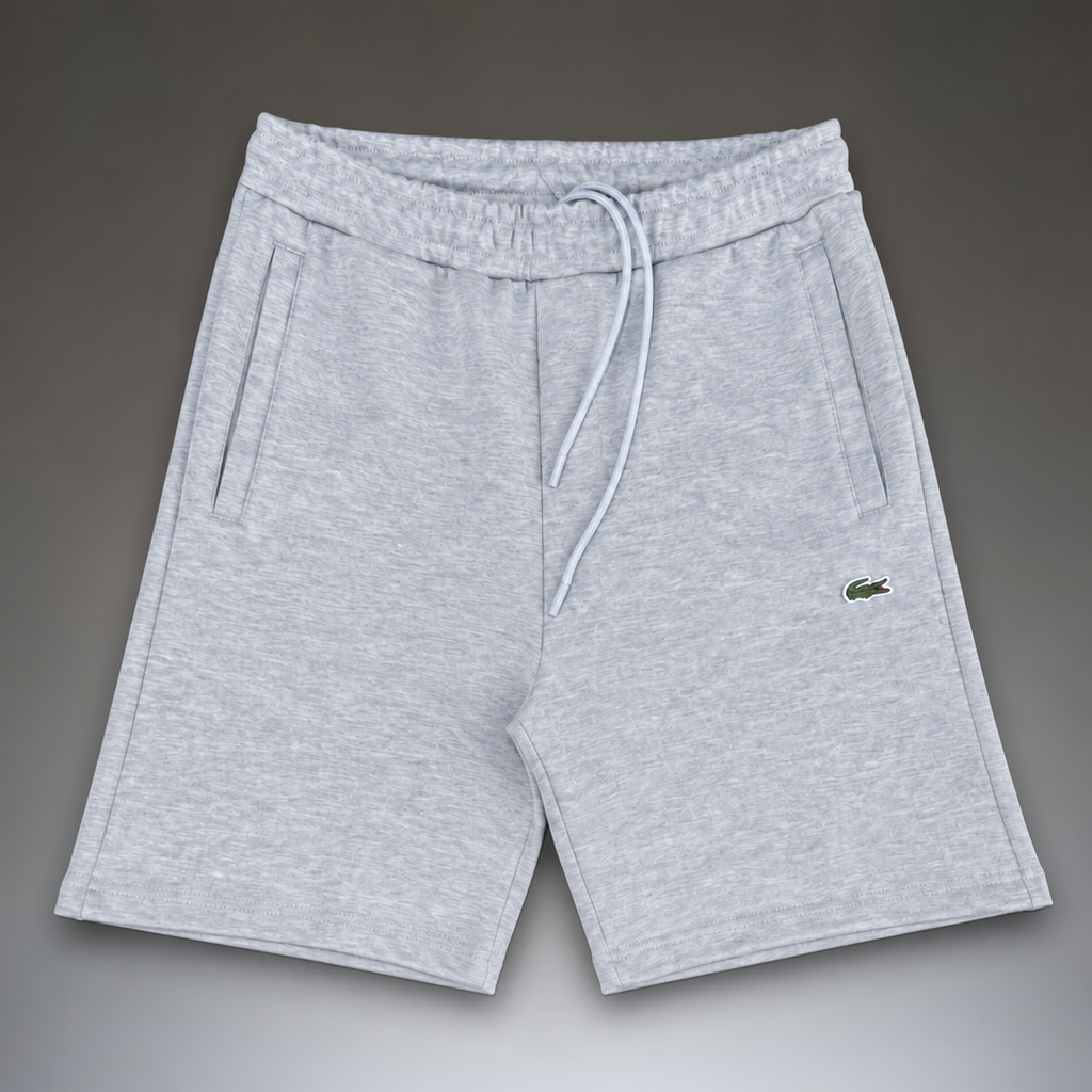 Lacoste Fleece férfi sport rövidnadrág, klasszikus szürke. Prémium minőség