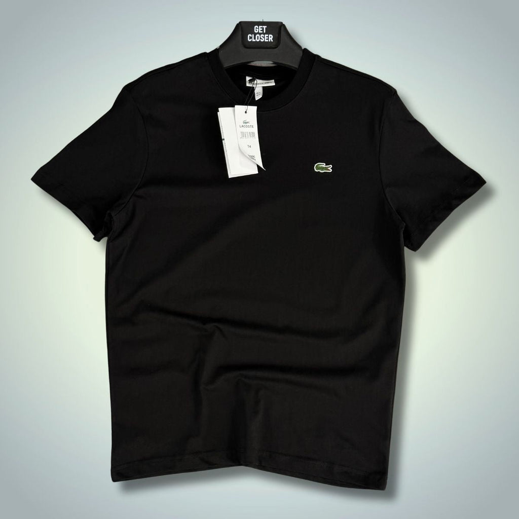 Lacoste férfi póló, fekete. Prémium minőségű