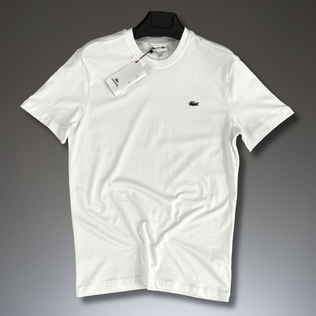 Lacoste férfi póló, fehér. Prémium minőségű