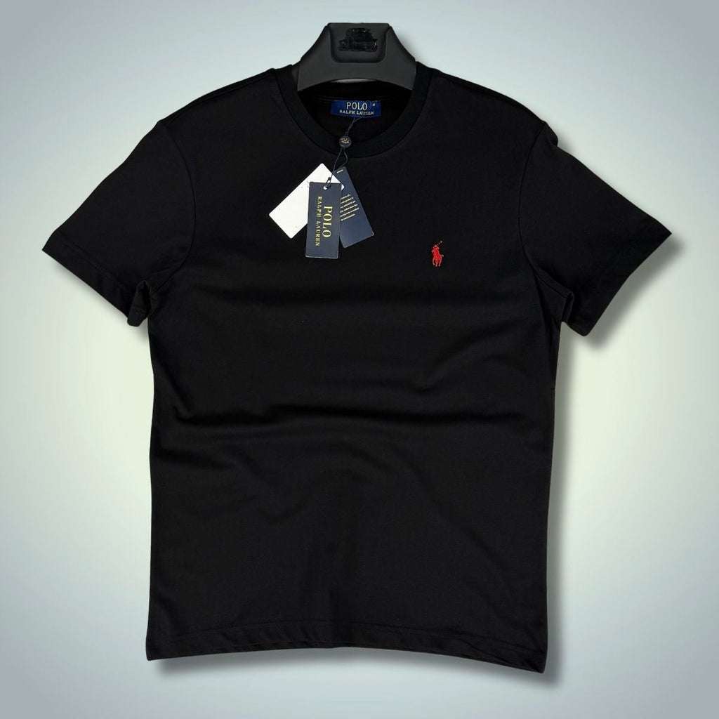 Ralph Lauren férfi póló, fekete. Prémium minőség