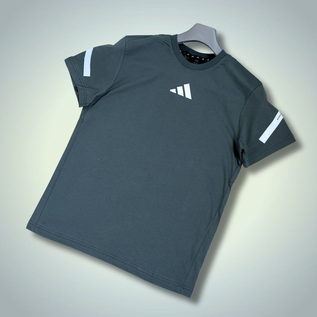 Adidas férfi póló, zsályazöld. Model 2025. Prémium minőség