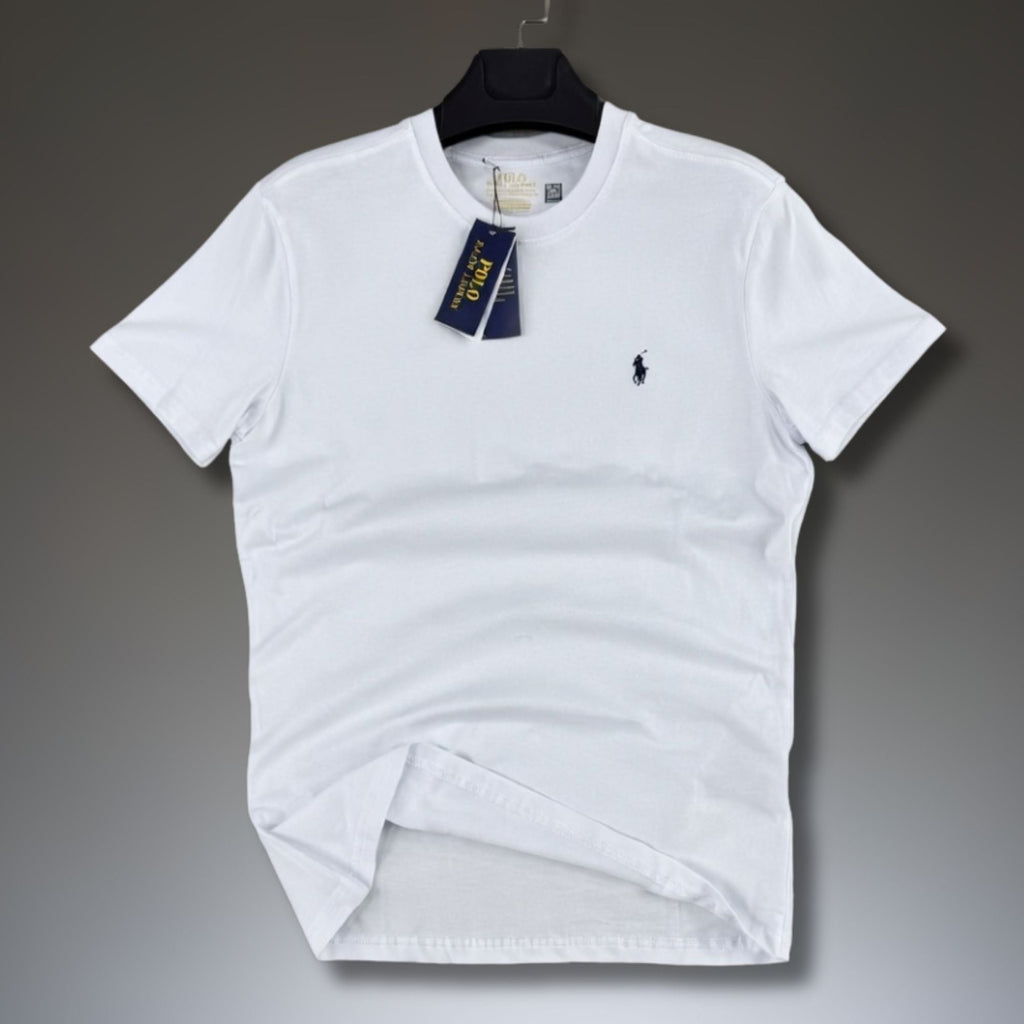 Férfi fehér Ralph Lauren póló. Prémium minőség