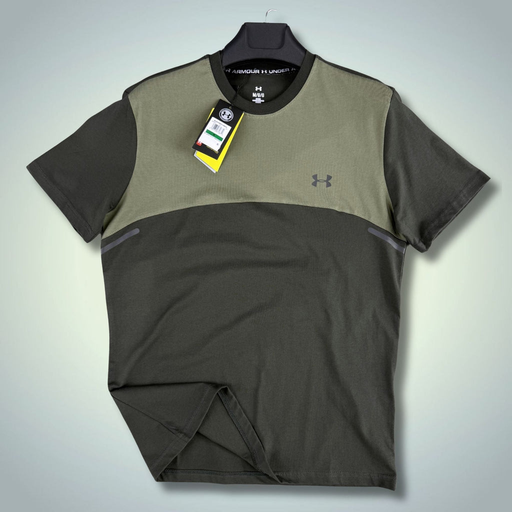 Férfi olajzöld póló Under Armour. Prémium minőség