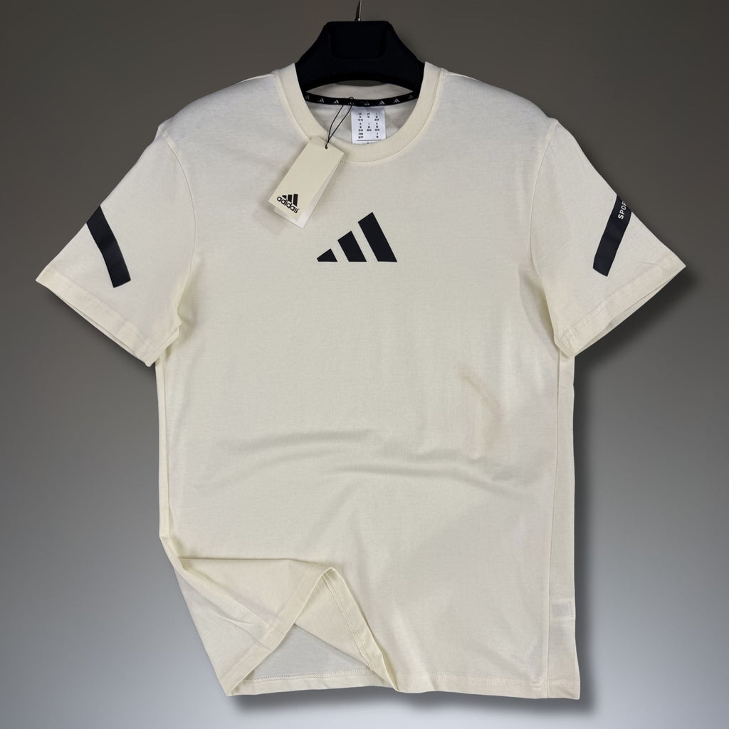 Férfi piszkos fehér póló Adidas Z.N.E.. Prémium minőség