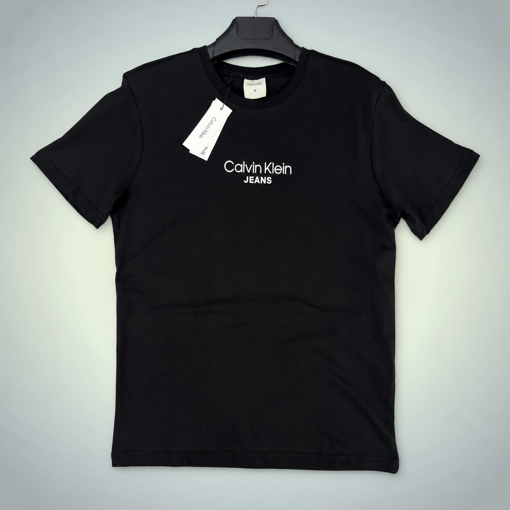 Calvin Klein Classic férfi póló, fehér szürkével. Prémium minőség