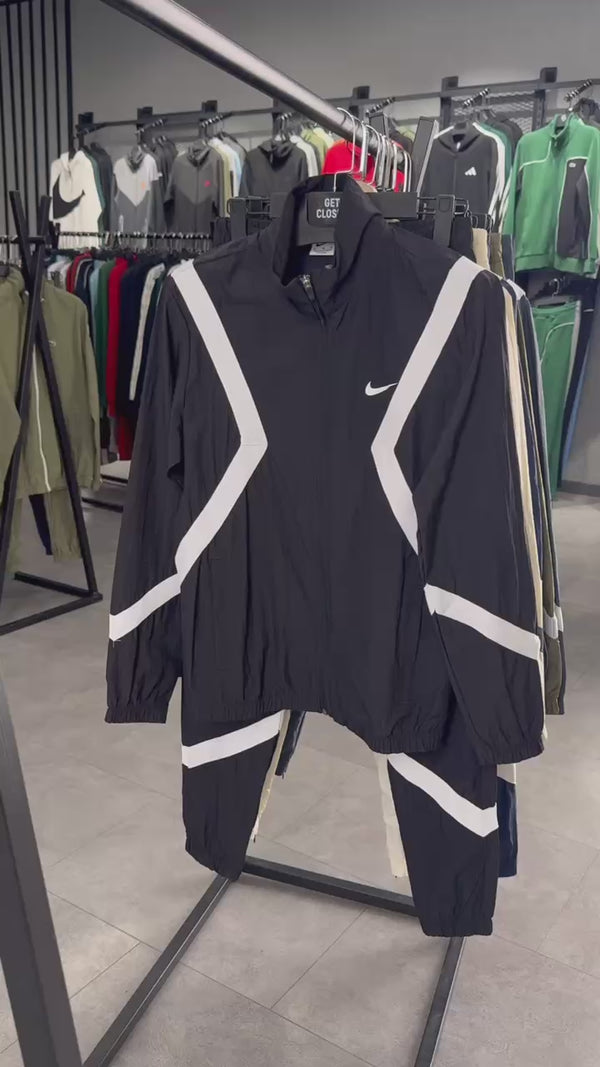Nike férfi szőtt tréningruha, törtfehér. Prémium minőség
