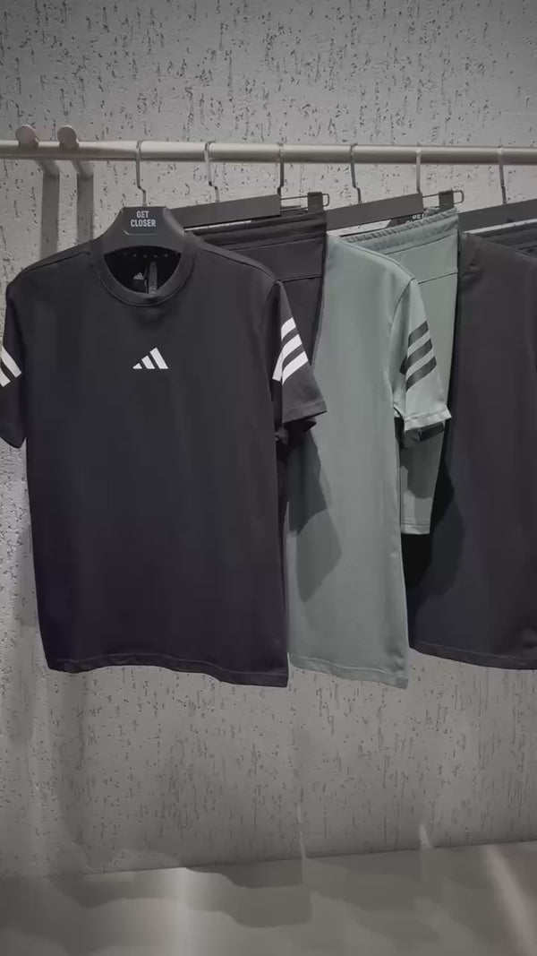 Adidas férfi szett rövidnadrággal, fekete. Modell 2025. Prémium minőség