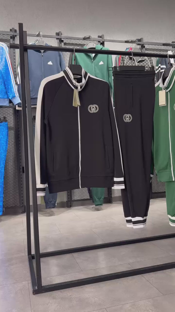 Gucci férfi melegítő 2025, fekete. Prémium minőség